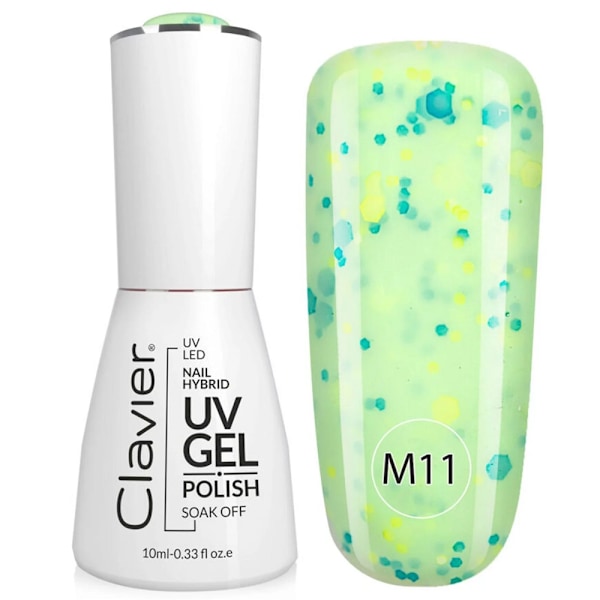 Clavier Lyxig Hybridnagellack M11 Lime & Mint/ 10ml