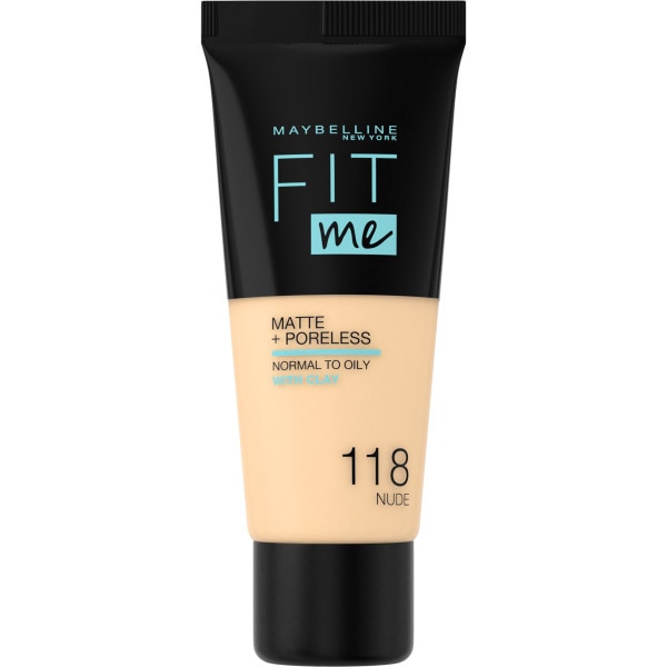 Maybelline Fit Me Mattifying Foundation 118 Nude/ 30 ml