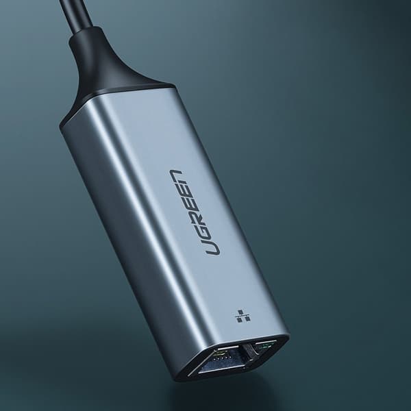 Ugreen Externt Nätverkskort RJ45 - USB Typ C (1000 Mbps/1 Gbps)