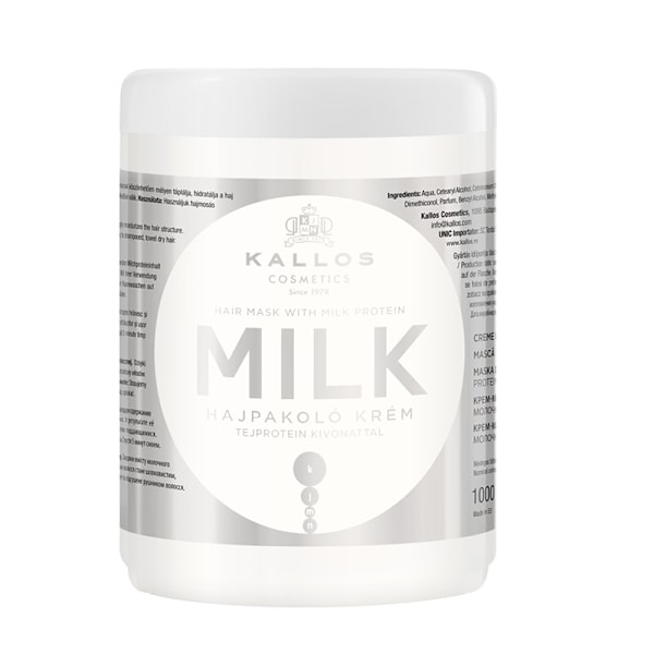 Kallos KJMN Hårmask Mjölk/ 1000 ml