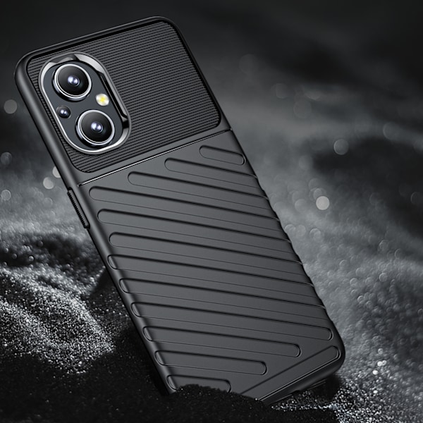 Blixtskydd Flexibelt Robust Skal för OnePlus Nord N20 5G Svart