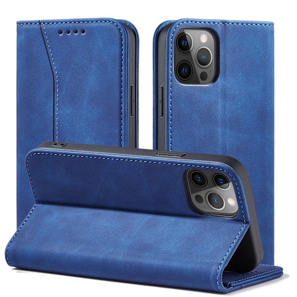 Magnetiskt Elegant Fodral för iPhone 12 Pro Max - Plånboksstil m