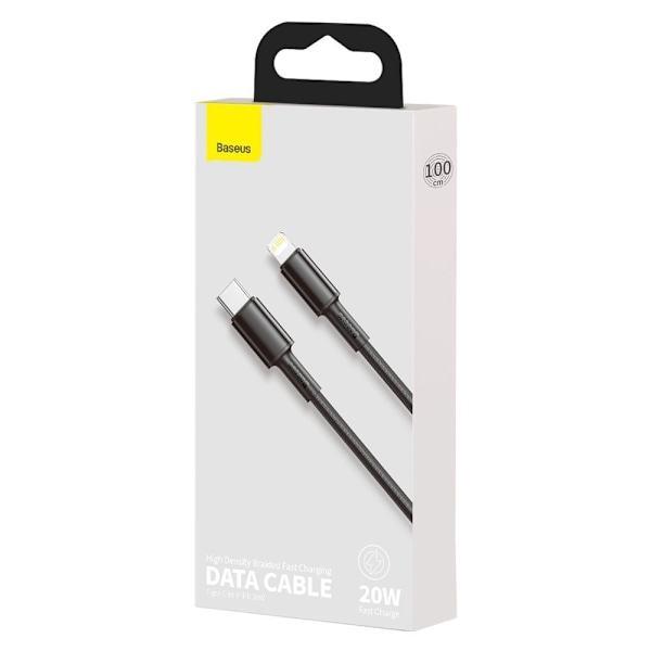 Baseus Kabel CATLGD-01 Lightning till USB-C PD 20W 480Mb/s 1m -