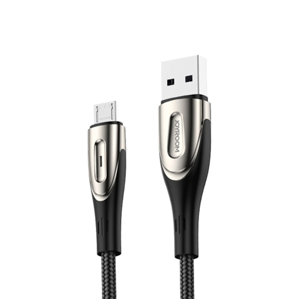 Joyroom Sharp Serien S-M411 USB-A/micro USB 3A 1/2m Laddningsind
