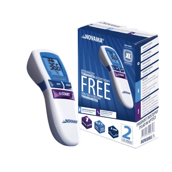Beröringsfri termometer/ Novama Free/ 1 stycke