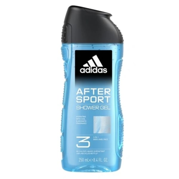 Adidas After Sport Duschgel 250ml - Skonsam rengöring efter trän