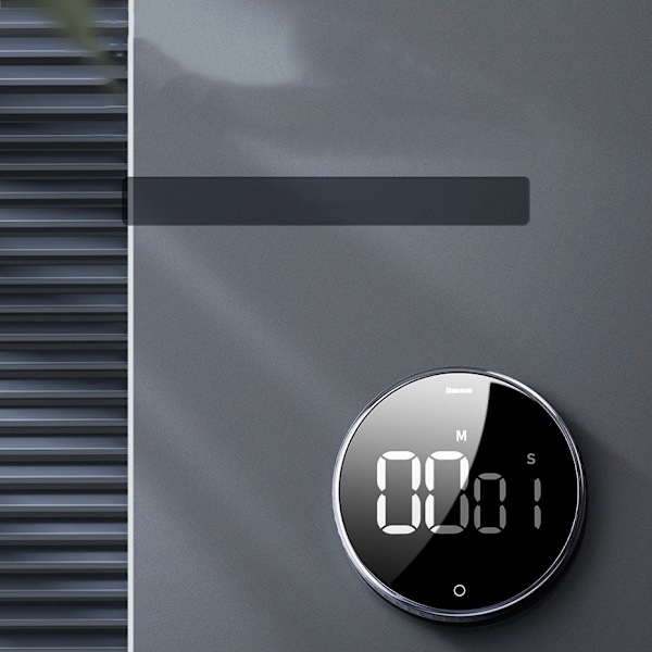 Baseus Heyo digital kökstimer vridbar klocka svart ACDJS-01