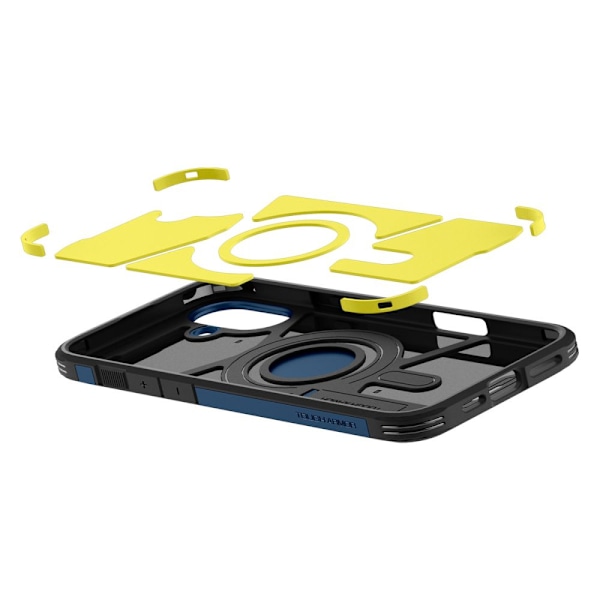 Spigen Tough Armor MagSafe Skyddsfodral med Stativ för iPhone 16