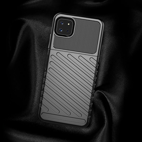 Samsung Galaxy A22 5G Robust Fodral - Svart Thunder Case