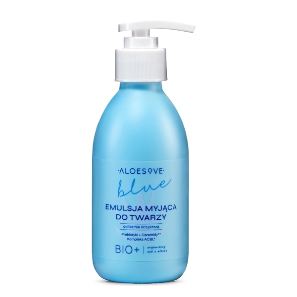 Aloesove Sininen Kasvojen Puhdistusemulsio, 190 ml