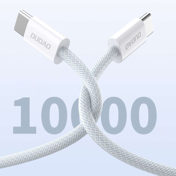 Dudao L6C USB-C till USB-C PD Kabel 30W 2m - Ljusblå