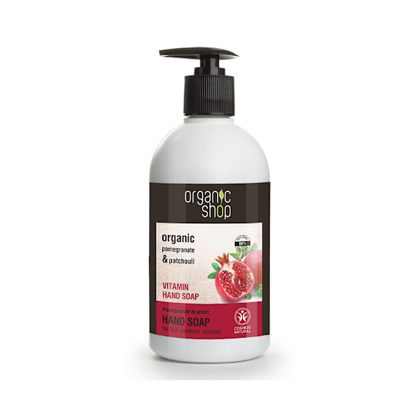 Ekologisk Butik Vittaminssåpa för Händer/ Granatäpple/ 500 ml