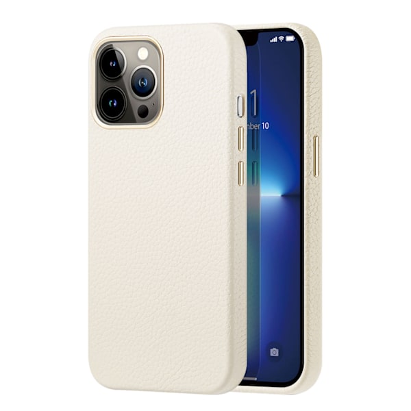 Dux Ducis Roma Elegant Läderfodral för iPhone 13 Pro Max - Äkta