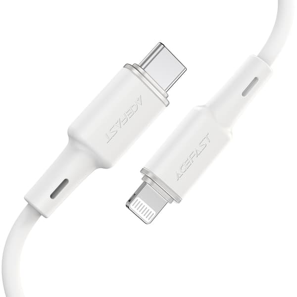 Acefast MFI USB-C till Lightning-kabel 1/2m/ 30W/ 3A svart (C2-0