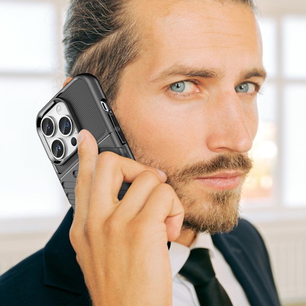 Thunder Case skyddsfodral iPhone 14 Pro robust svart skal