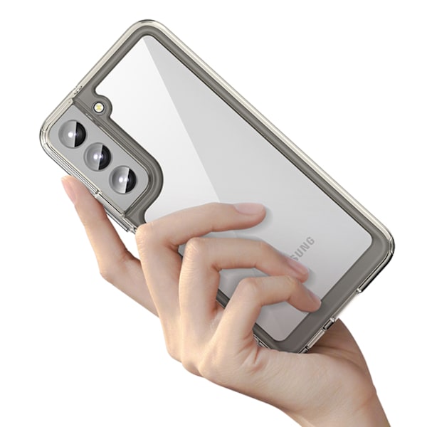 Skyddande Blå Fodral för Samsung Galaxy S23+ med Flexibel Ram -