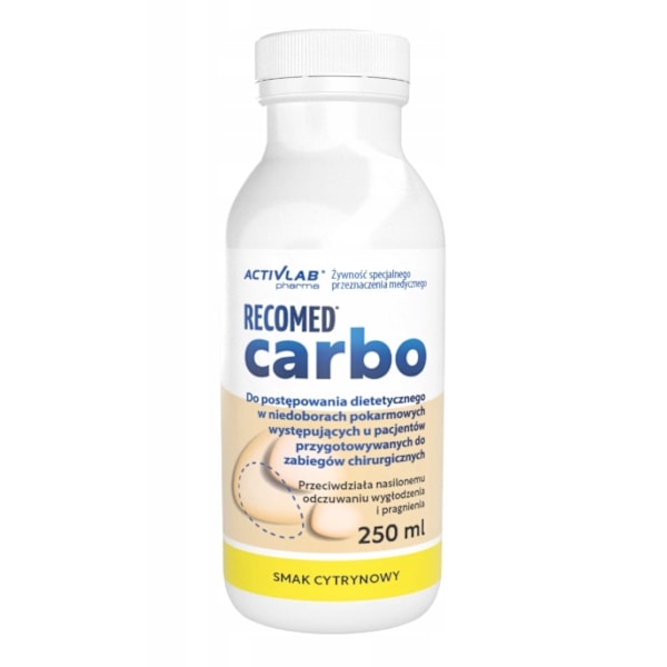 RecoMed Citronsmakad Karbo/ 250 ml