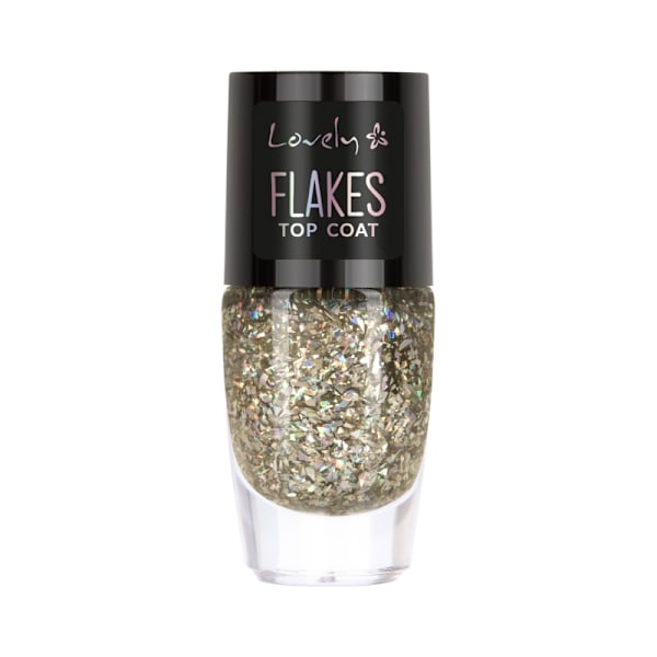 Underbar Flakes Överlack Nagellack 1/8ml