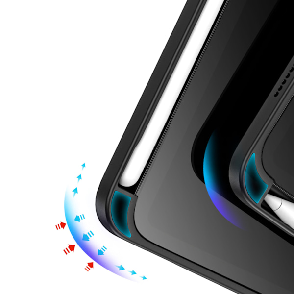 Dux Ducis Magi Fodral för iPad Mini 2021 Smart Cover med Stativ