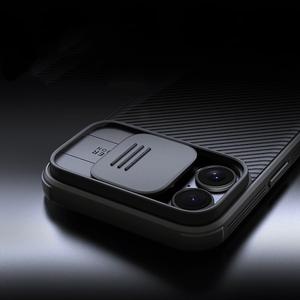 Nillkin CamShield Pro Magnetisk Fodral för iPhone 16 - Svart