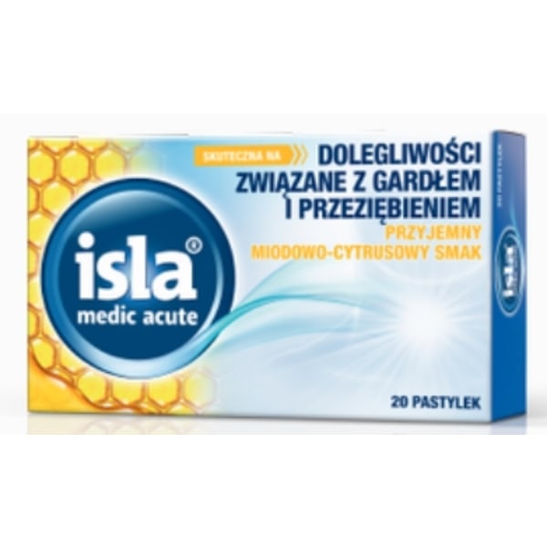 Akut Läckerhet: Honung-Citrusilingon Pastiller/ 20 st