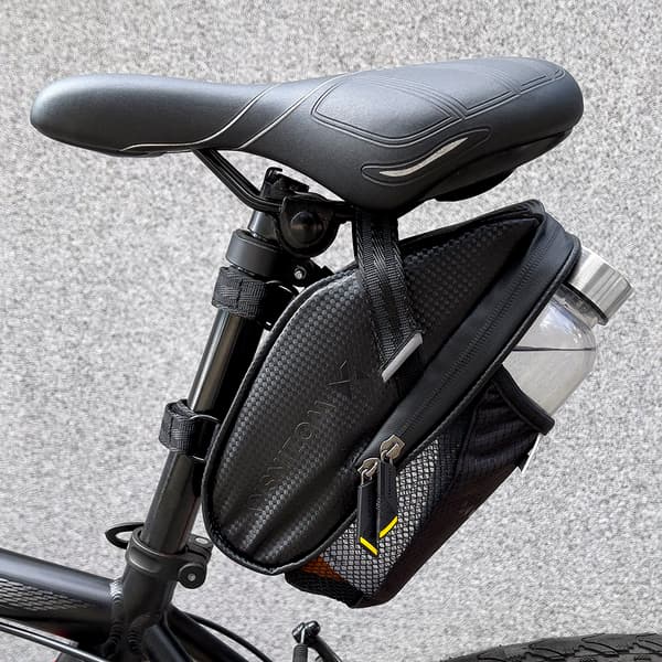 Wozinsky cykelväska under sadel 1/5 L svart (WBB20BK)