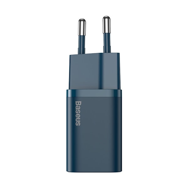 Baseus Super Si 1C Snabbladdare USB Typ C 20W Power Delivery Blå