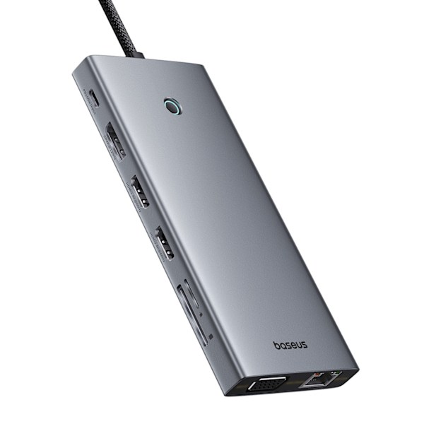 Baseus PortalJoy Serie 13-i-1 USB-C HUB - HDMI/DP/VGA/USB-A/USB-