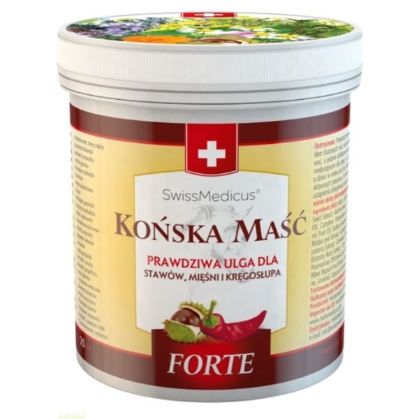 Swissmedicus/ Hästliniment Stark Uppvärmning Schweizisk/ 250 ml