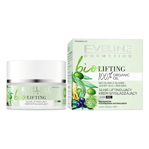 Eveline Cosmetics Bio Lifting Intensivutjämnande Ansiktskräm/ 50