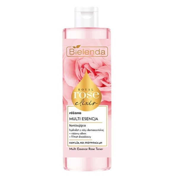 Bielenda Royal Rose Elixir Rosenvatten Toniserande Multi-Essens/