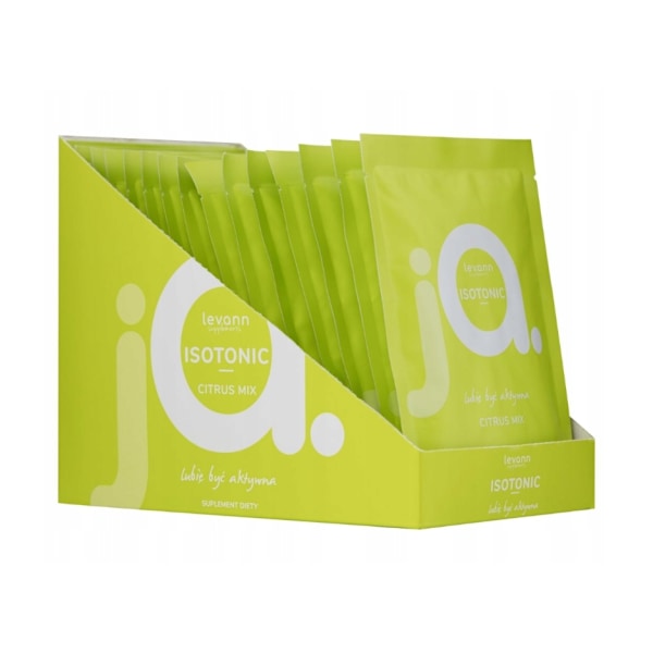Levann Isotonic Pulver "jA" - Citrussmak/ 15 Påsar