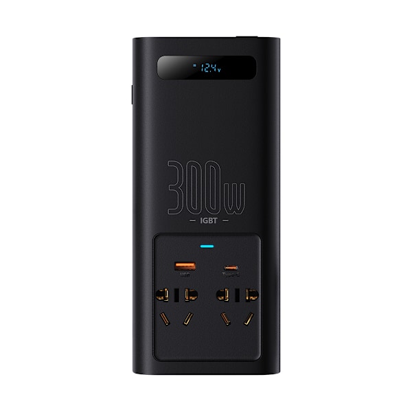 Baseus IGBT Bilströmomvandlare Inverter 300W 220V (CN/EU-kontakt
