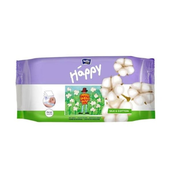 Bella Baby Lyxiga Mjuka Tygdukar 64-pack – Bomull & Sidenväv