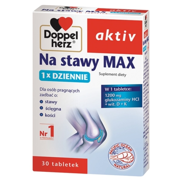 Ledstöd med Doppelherz Max - Effektiva tabletter för leder och r