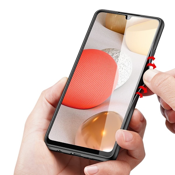Dux Ducis Fino skyddsfodral nylonmaterial för Samsung Galaxy A42