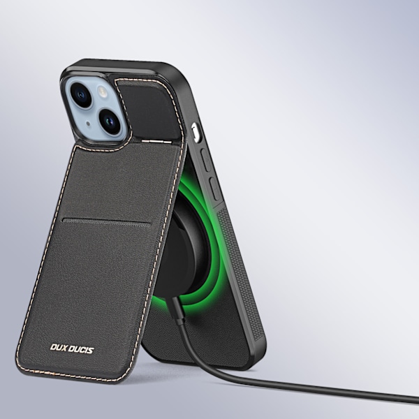 Dux Ducis Rafi 3-i-1 Plånboksfodral med Stativ för iPhone 15 Plu