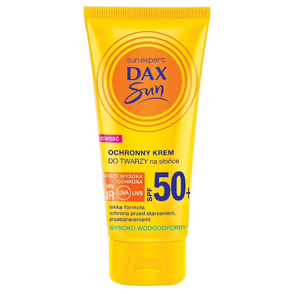 Dax Solkräm SPF50+ 50ml - Skyddande Ansiktskräm mot Solens Strål