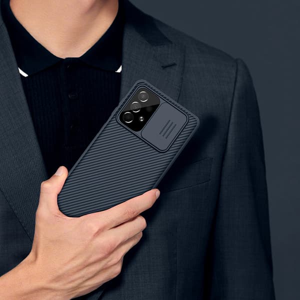 Nillkin CamShield Pro pansarskydd för Samsung Galaxy A73 - Blå