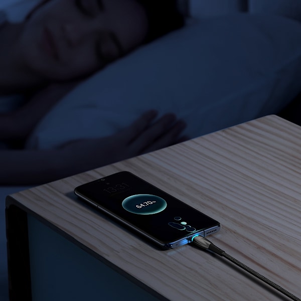 Baseus Glimmer Series Snabbladdningskabel USB-A till USB-C 100W