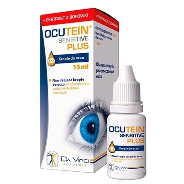 Ögonskydd Sensitive Plus för känsliga ögon/ Droppflaska 15 ml