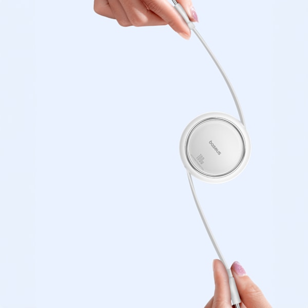 Baseus Free2Draw Mini Utdragbar USB-C till USB-C Kabel 100W 1m -