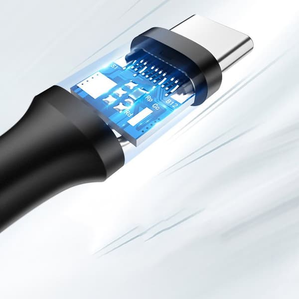 Ugreen US287 USB-A till USB-C Kabel 3A 1/5m - Svart