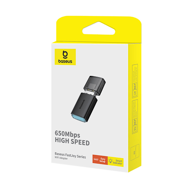 Baseus USB Nätverkskort BS-OH170 650 Mb/s 5GHz - Svart