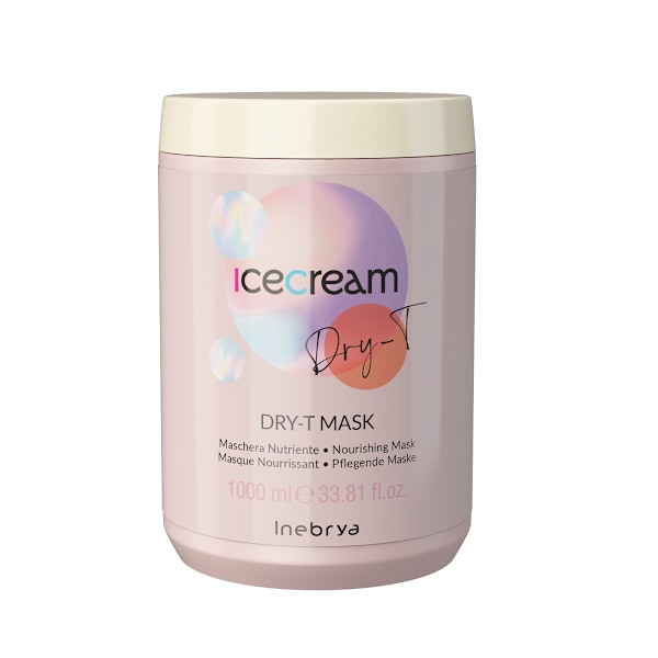 Inebrya Ice Cream Dry-T Återfuktande Hårinpackning - Storlek 100