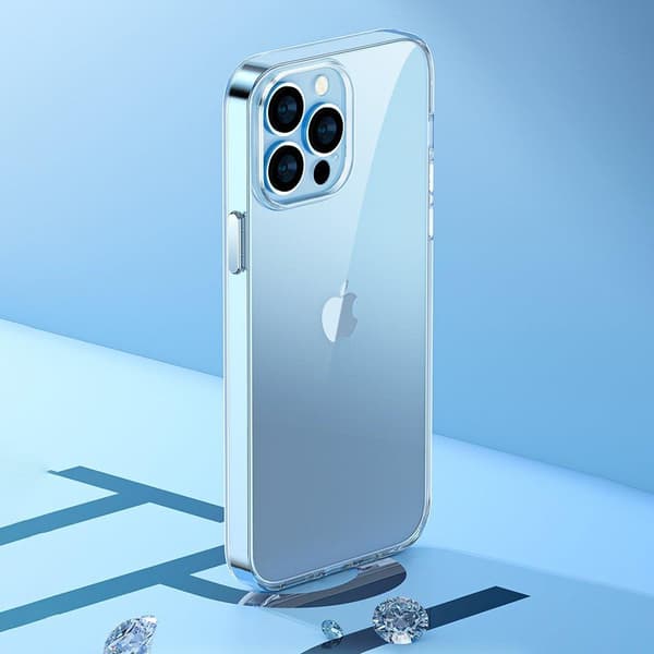 Kingxbar Elegant Serien Kristallklar Skal för iPhone 13 Pro - Tr