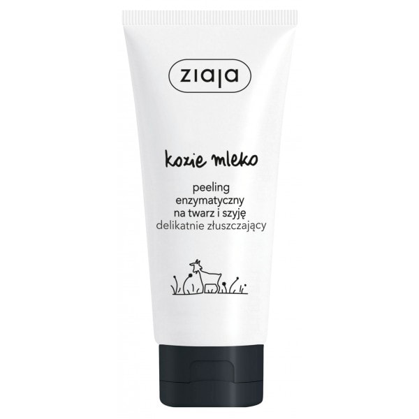 Ziaja Getmjölk/ Enzympeeling för ansikte och hals/ 75 ml