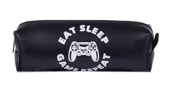 Pennfodral i kubform Eat Sleep
