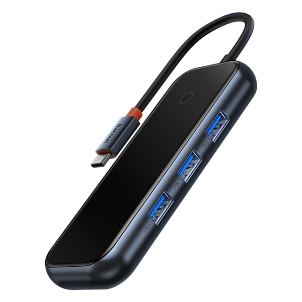 Baseus AcmeJoy Hub 4-portars (USB-C till USB-C PD&Data/3x USB3.0