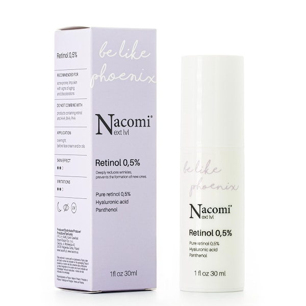 Nacomi Next Level Ansiktsserum med Retinol 0/5%/ 30 ml